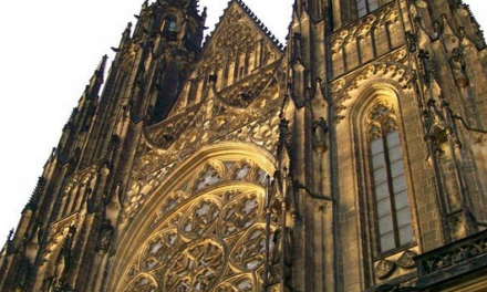 Gothic interior design in Prague